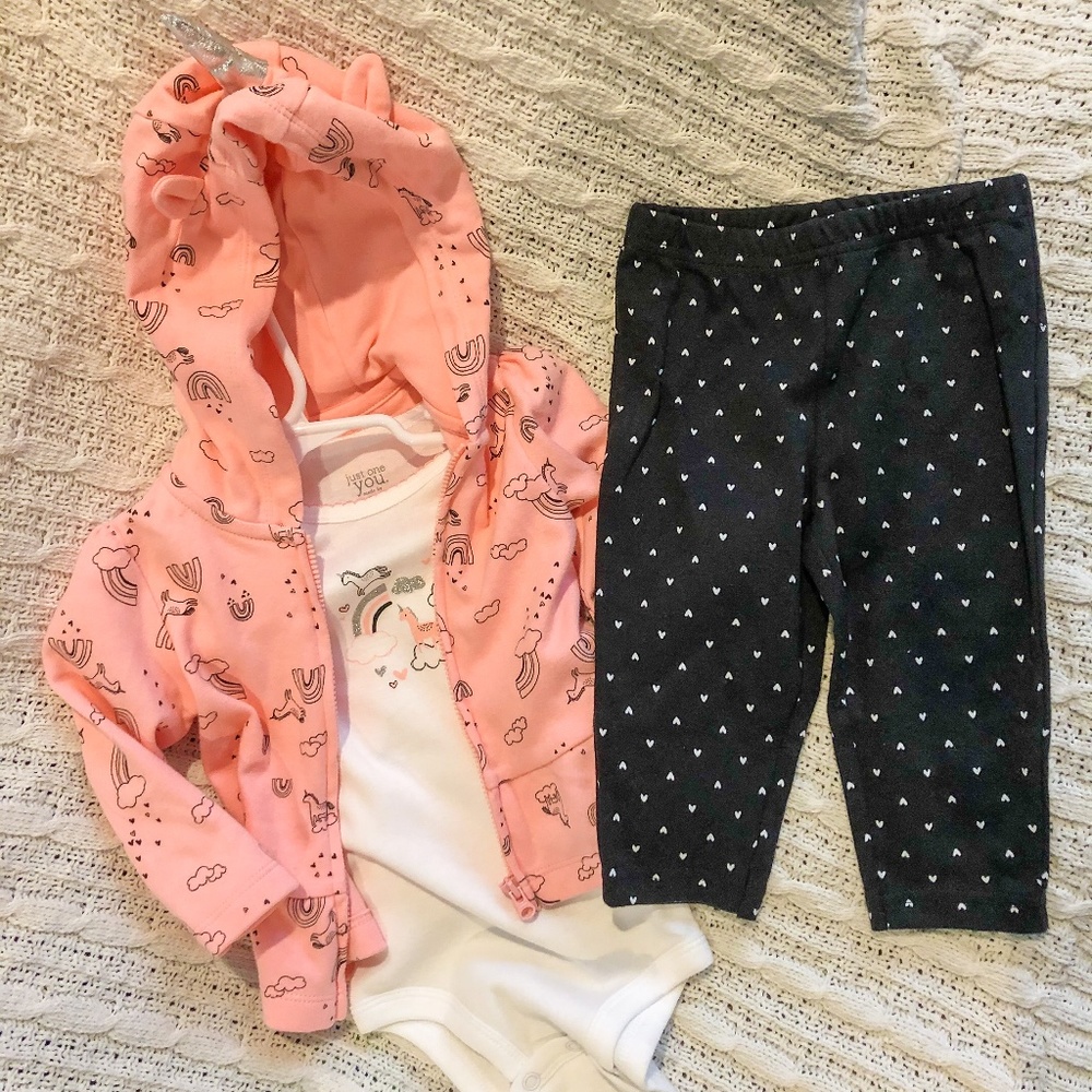 NWOT Baby Girl Outfit